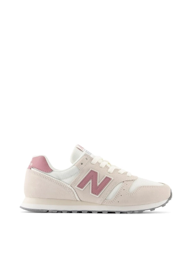 Женские кроссовки New Balance WL373OK2 бежевые замшевые фото 1