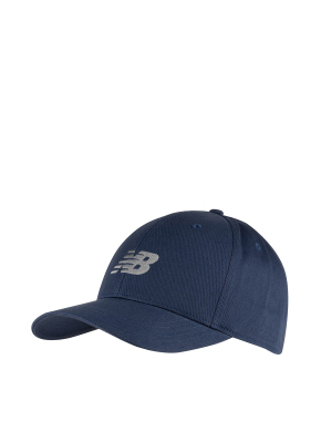 Кепка New Balance 6-Panel Curved Brim синяя - фото 1 - Miraton