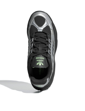 Женские кроссовки Adidas Ozmillen из искусственной кожи черные - фото 4 - Miraton