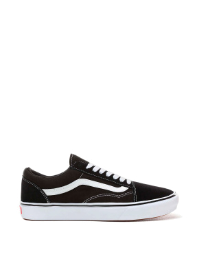 Чоловічі кеди Vans Old Skool тканинні чорні - фото 1 - Miraton