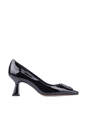 Жіночі туфлі MIRATON чорні лакові - фото 1 - Miraton