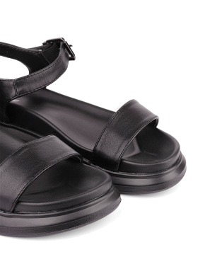 Жіночі сандалі чорні - фото 5 - Miraton