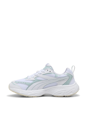 Женские кроссовки PUMA Morphic Astro Escape Sneakers из искусственной кожи голубые - фото 2 - Miraton