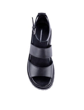 Жіночі сандалі WINDSOR SMITH THRILLED шкіряні чорні - фото 6 - Miraton