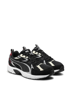 Мужские кроссовки PUMA Milenio Tech Suede из экокожи черные - фото 1 - Miraton