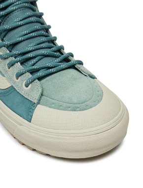 Жіночі черевики Vans MTE Sk8-Hi Waterproof замшеві зелені - фото 6 - Miraton