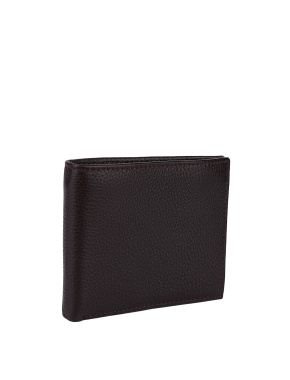 Чоловічий гаманець MIRATON шкіряний коричневий - фото 2 - Miraton