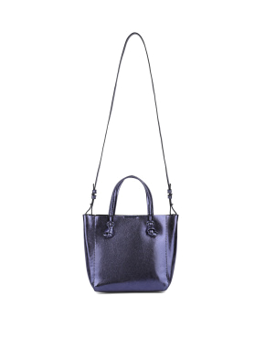 Жіноча сумка тоут MIRATON з екошкіри синя - фото 4 - Miraton