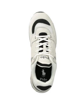Мужские кроссовки Polo Ralph Lauren кожаные белые - фото 4 - Miraton