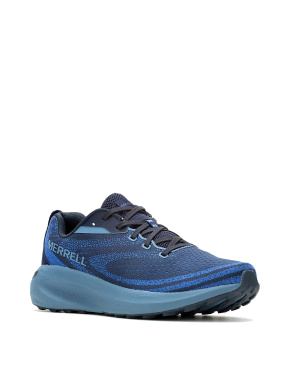 Мужские кроссовки Merrell Morphlite тканевые синие - фото 3 - Miraton