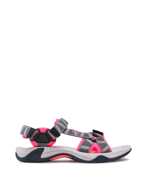 Жіночі сандалі CMP Hamal Hiking тканинні сіро-рожеві - фото 1 - Miraton