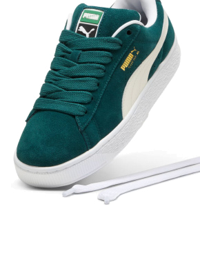 Чоловічі кеди PUMA Suede замшеві зелені - фото 6 - Miraton