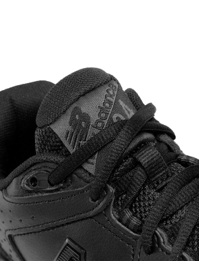 Чоловічі кросівки чорні шкіряні New Balance 624 v5 - фото 6 - Miraton