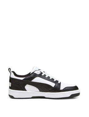 Жіночі кеди PUMA Rebound V6 Low з екошкіри білі - фото 2 - Miraton