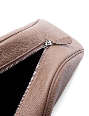 Женская сумка MIRATON кожаная кэмел - фото 5 - Miraton