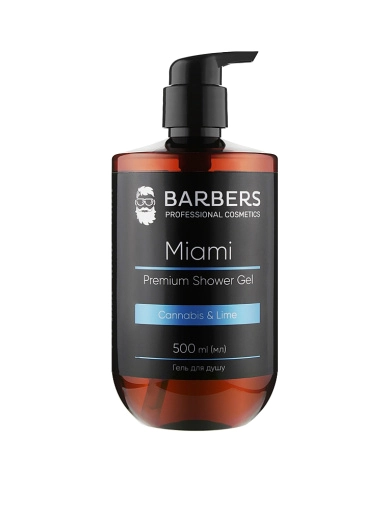 Гель для душа Barbers Miami 500 мл фото 1