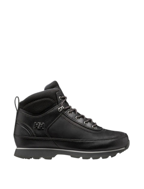 Мужские ботинки треккинговые кожаные черные - фото 1 - Miraton