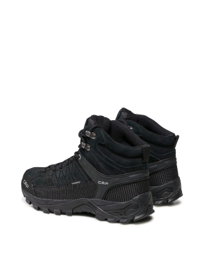 Мужские ботинки CMP RIGEL LOW TREKKING SHOES WP замшевые черные - фото 3 - Miraton