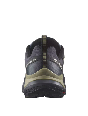 Мужские кроссовки Salomon X-Adventure Gtx из искусственной кожи синие - фото 6 - Miraton