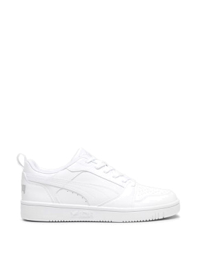 Мужские кеды белые PUMA Rebound v6 Low - фото 2 - Miraton