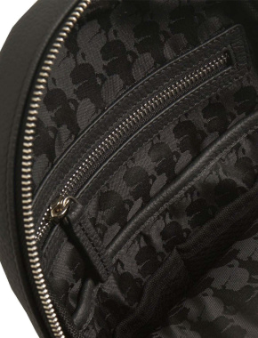 Чоловіча сумка слінг Karl Lagerfeld тканинна чорна - фото 4 - Miraton