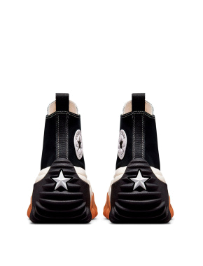 Жіночі кеди Converse Run Star Motion CX чорні тканинні - фото 4 - Miraton
