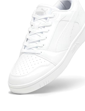 Жіночі кеди PUMA Rebound V6 Low з екошкіри білі - фото 6 - Miraton