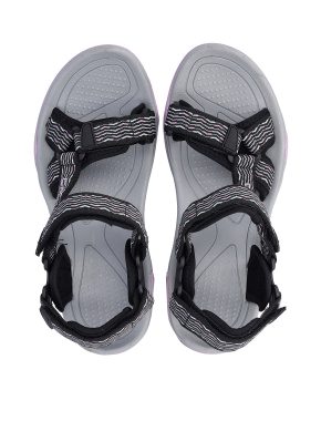 Жіночі сандалі CMP Hamal Hiking тканинні чорні - фото 5 - Miraton