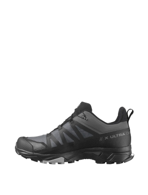 Мужские кроссовки Salomon X ULTRA 4 GTX из искусственной кожи серые - фото 3 - Miraton