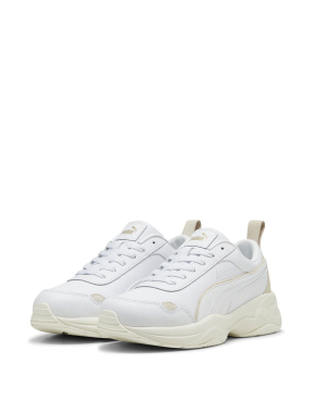 Женские кроссовки PUMA Cilia Mode Lux Sneakers из искусственной кожи белые - фото 3 - Miraton