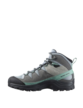 Женские ботинки спортивные Salomon QUEST ROVE GTX W Quar серые - фото 4 - Miraton