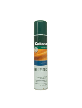 Аэрозоль для обуви темно-синий Collonil Velour + Nubuk СА, 200ml - фото 1 - Miraton