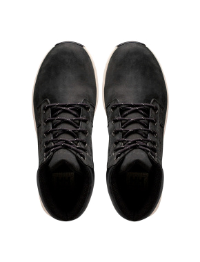 Жіночі чорні черевики із нубуку - фото 4 - Miraton
