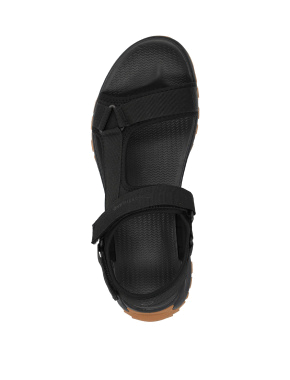 Мужские сандалии Northland FESTLAND тканевые черные - фото 5 - Miraton