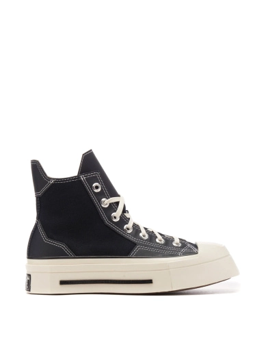 Жіночі черевики Converse Chuck 70 De Luxe Squared тканинні чорні фото 1