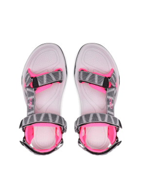 Жіночі сандалі CMP Hamal Hiking тканинні сіро-рожеві - фото 5 - Miraton