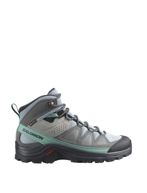 Женские ботинки спортивные Salomon QUEST ROVE GTX W Quar серые - фото 2 - Miraton