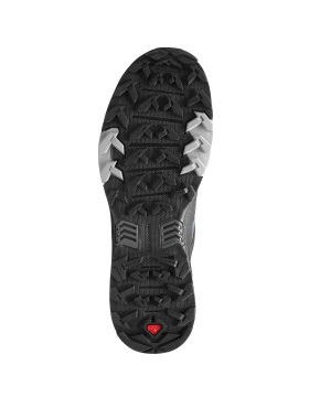 Мужские кроссовки Salomon X ULTRA 4 GTX из искусственной кожи серые - фото 5 - Miraton