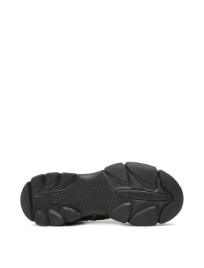 Чоловічі кросівки Lacoste L003 чорні тканинні - фото 4 - Miraton