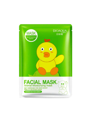 Маска с эссенцией коллагена и граната BIOAQUA Facial Animal Moisturizing Mask Duck - фото 1 - Miraton