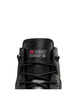 Женские ботинки Converse CHUCK TAYLOR ALL STAR EQUIP WP кожаные черные с подкладкой из текстиля - фото 6 - Miraton