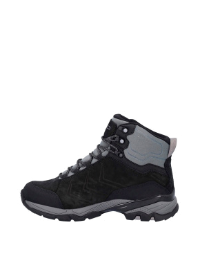 Мужские ботинки CMP MELNICK MID TREKKING SHOES WP спортивные черные тканевые - фото 3 - Miraton