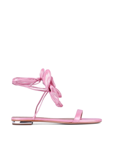 Жіночі сандалі VICENZA шкіряні рожеві фото 1