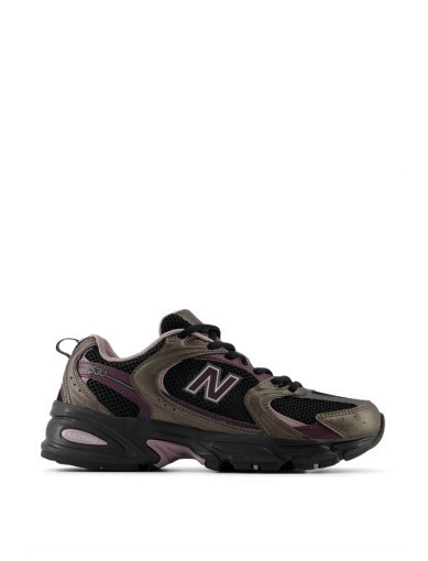 Женские кроссовки New Balance 530 кожаные черные фото 1