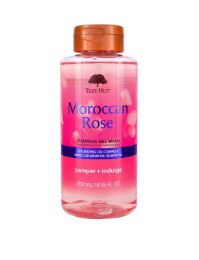 Гель для душа Tree Hut Moroccan Rose Foaming Gel Wash 532 мл - фото 1 - Miraton