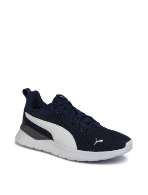 Мужские кроссовки PUMA Anzarun Lite JR тканевые синие - фото 2 - Miraton