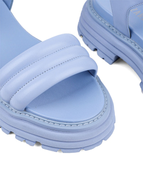 Жіночі сандалі Attizzare шкіряні сині - фото 4 - Miraton