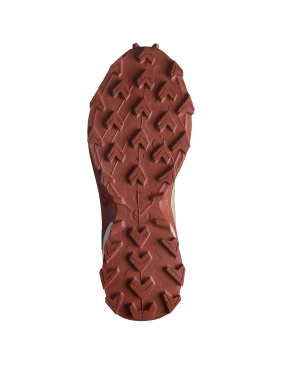 Женские кроссовки Salomon из ткани бежевые - фото 7 - Miraton