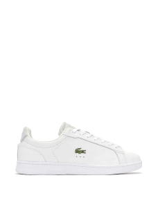 Мужские кеды кожаные белые Lacoste CARNABY PRO 222 4 SFA  - фото  - Miraton