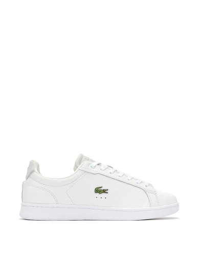 Мужские кеды кожаные белые Lacoste CARNABY PRO 222 4 SFA  фото 1